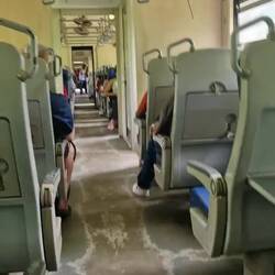 Roller coaster for 2.5 hours, felt like the carriage was gonna leave the tracks in some spots