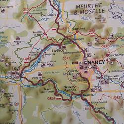 Die Runde unten herum von Toul nach Nancy wollten wir eigentlich fahren, aber wir mussten oben herum