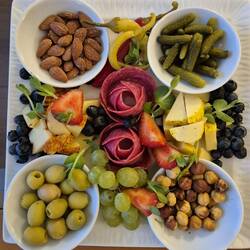 Was ein Abendsnack, wurde um 21.30 Uhr gereicht