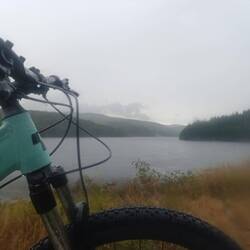 Hecktür View 😎 (Nein die Scheibe ich nicht so dreckig, es regnet gerade 😜)