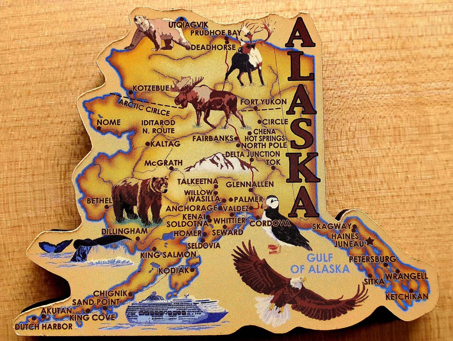 Heute hiess es Tschüss Alaska 😥 es war sehr schön hier👍