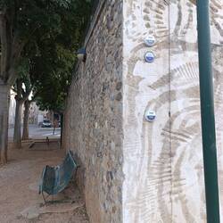 Hochwasser-Markierungen