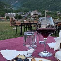 Abendessen mit Aussicht