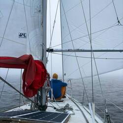 Michael hält Ausguck...