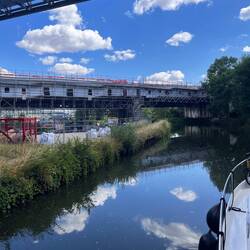 RMK km 156 bei Frouard, Vorort von Nancy