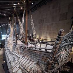 Von oben wirkt das Schiff riesig. Hier sollen über 400 Mann Platz gefunden haben 🙈