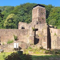 die Hinterburg in Neckarsteinach