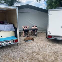 Die Jungs gönnten sich natürlich auch eine Auszeit 😉💤😴