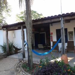 Eingang zu unserem Zimmer