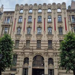 Jugendstil auf der Alberta Iela