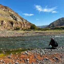 Pause und Baden, Gulcha River