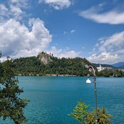 Bled am See,Massentourismus, nur schnell vorbei gefahren...