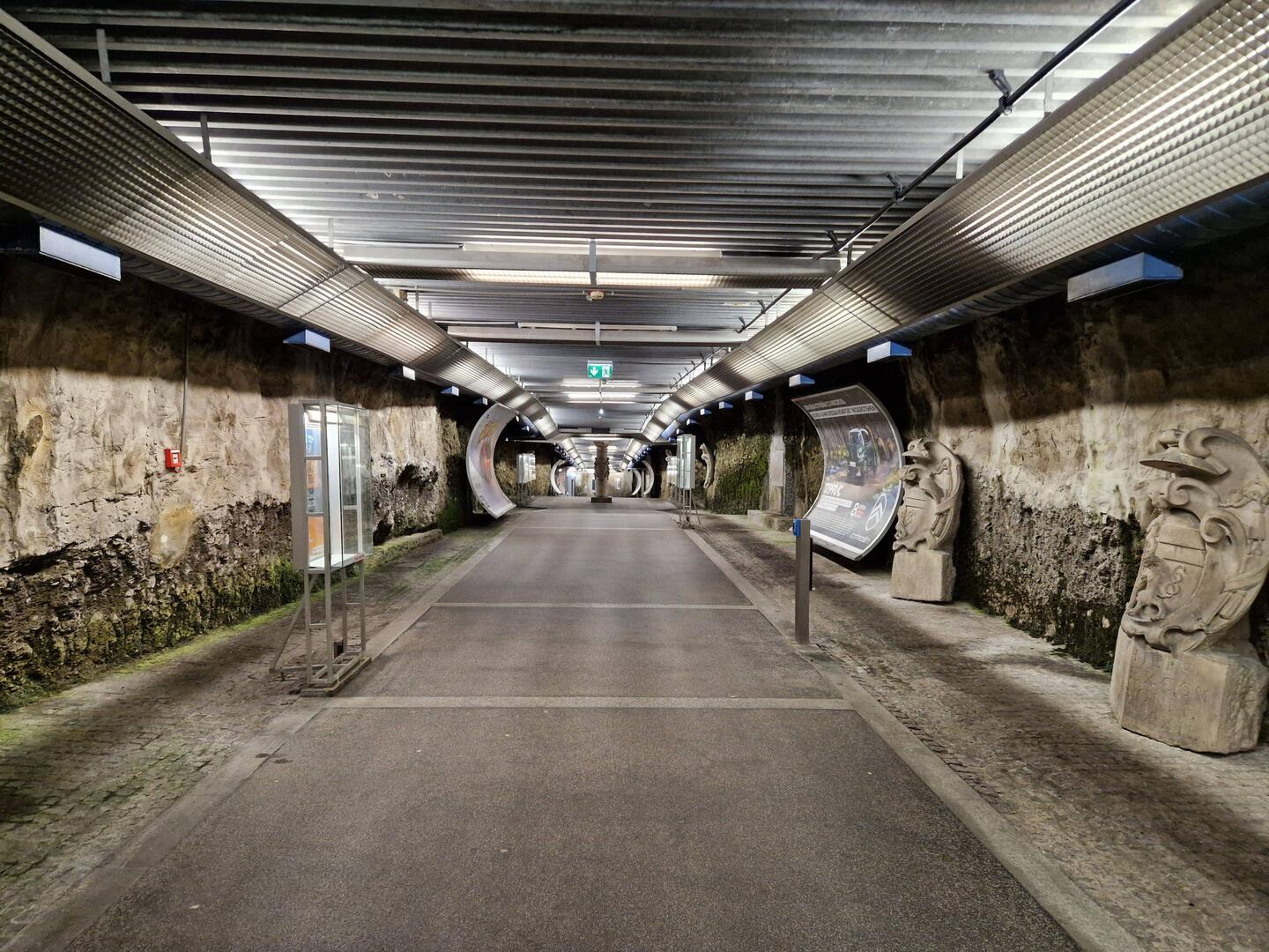 Ausgang Mönchsberggarage