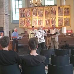 Hortus Musicus warming up