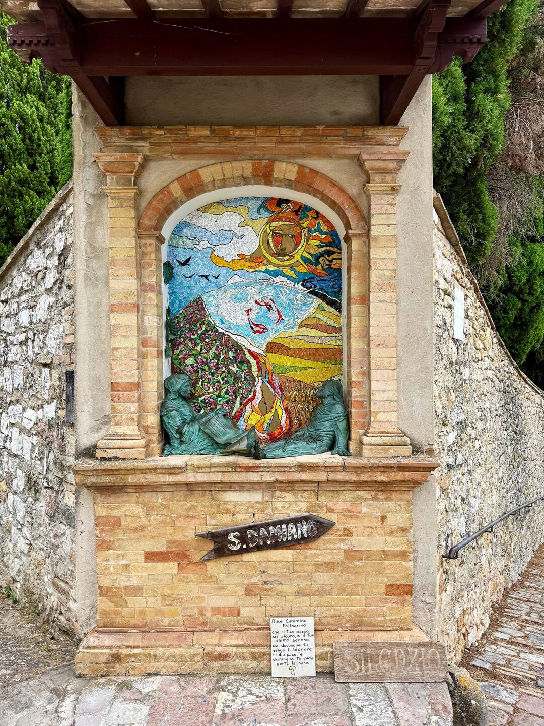 The path to San Damiano