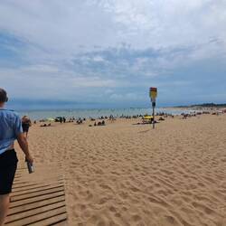 Ankunft an der Atlantikküste