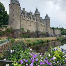 Le château de Josselin.