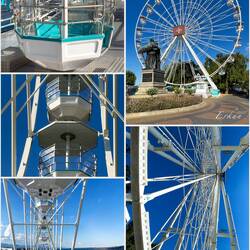 La Grande Roue is Geneva's 110-foot tall ferris wheel.