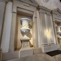 It'll take a lot of flowers to fill these vases