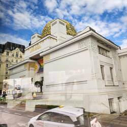 Secession Building built in 1897/98 by Joseph Maria Olbrich for art nouveau