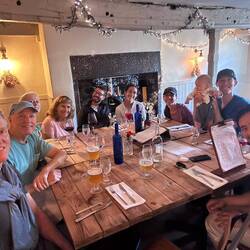 Our dinner crew!