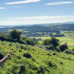 Video of the beautiful valley views that greeted us after we climbed