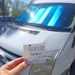 Parkticket für die Badepause