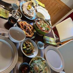Incredible Korean dinner! What a treat ❤️