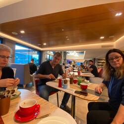 Noch schnell ein kleines Frühstück ...