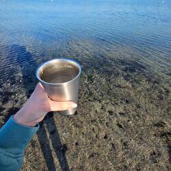 Kaffee im Meer? Ja bitte! 🌊☕