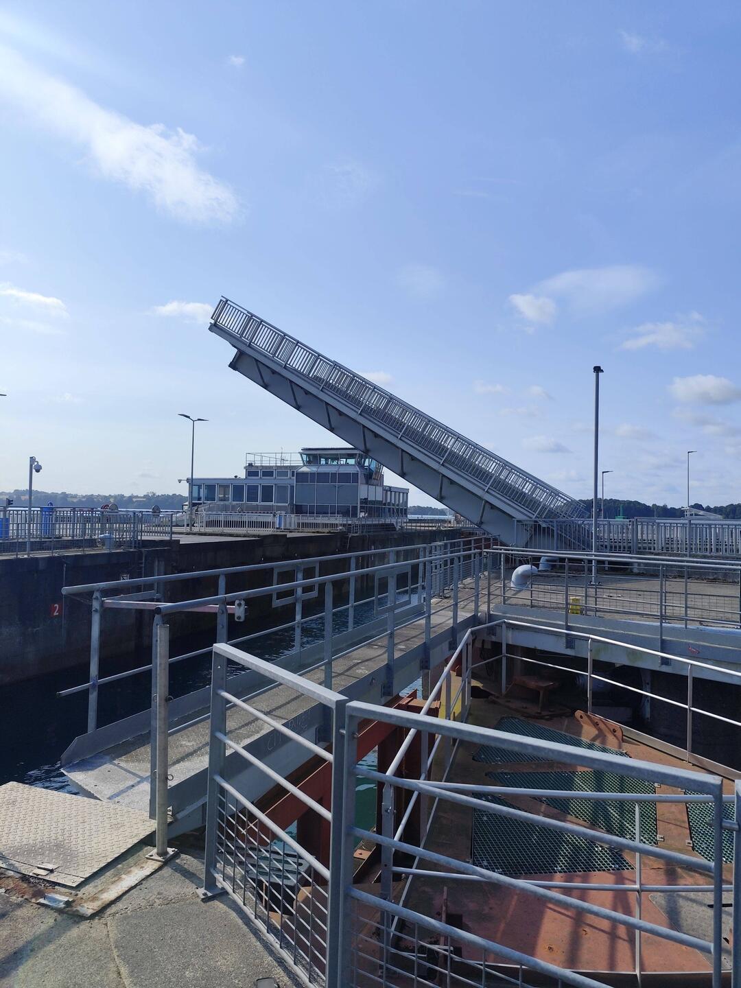 Das Gezeitenkraftwerk bei St. Malo