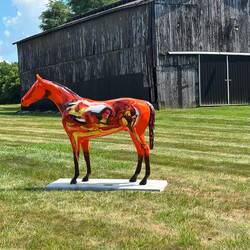 Painted Horse at Maker's Mark