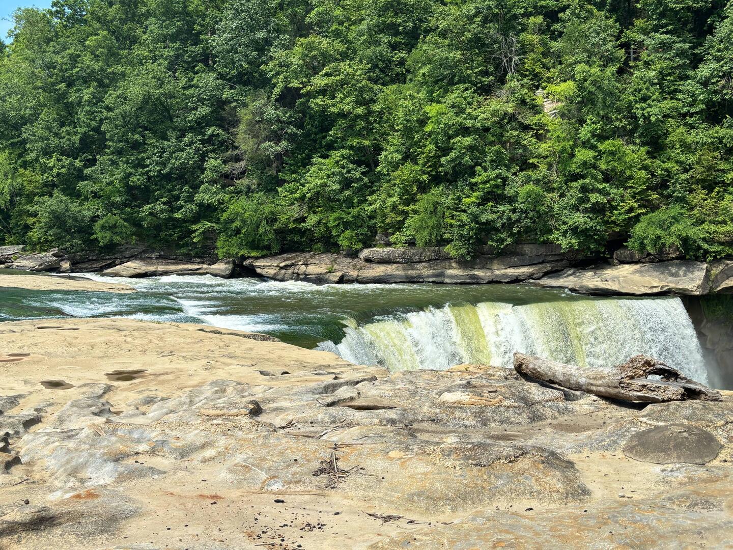 Top of Cumberland Fall