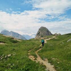 ... zum Giramondopass 2003 m.