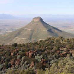 Es gibt von oben einen sehr schönen Ausblick auf den Spandau Kop...