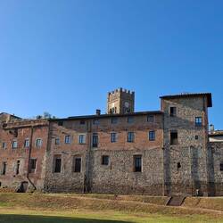 We zijn vertrokken voor 30km. Altopascio.