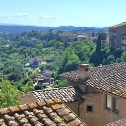 Het wandeterrein voor morgen ligt al klaar.