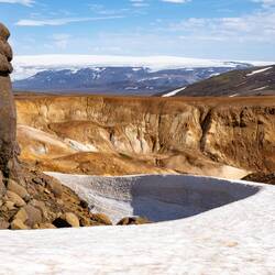 Ein bisschen Schnee gibt es auch noch