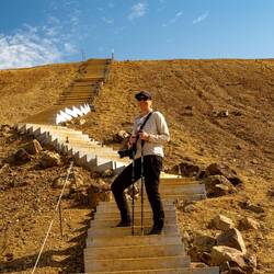 Die Stufen auf der Tour haben wir nicht gezählt