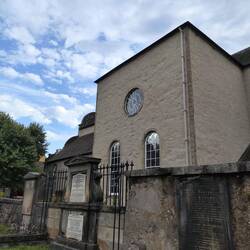 Canongate Kirk (Rückseite)