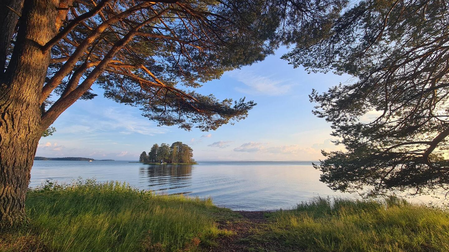 Orsa - Blick auf den Orsasjön