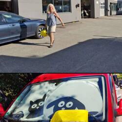 Morgens noch mal die Wäsche erledigt