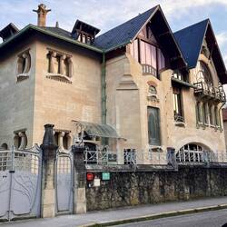 Villa Majorelle in der Rue Louis Majorelle, Nancy
