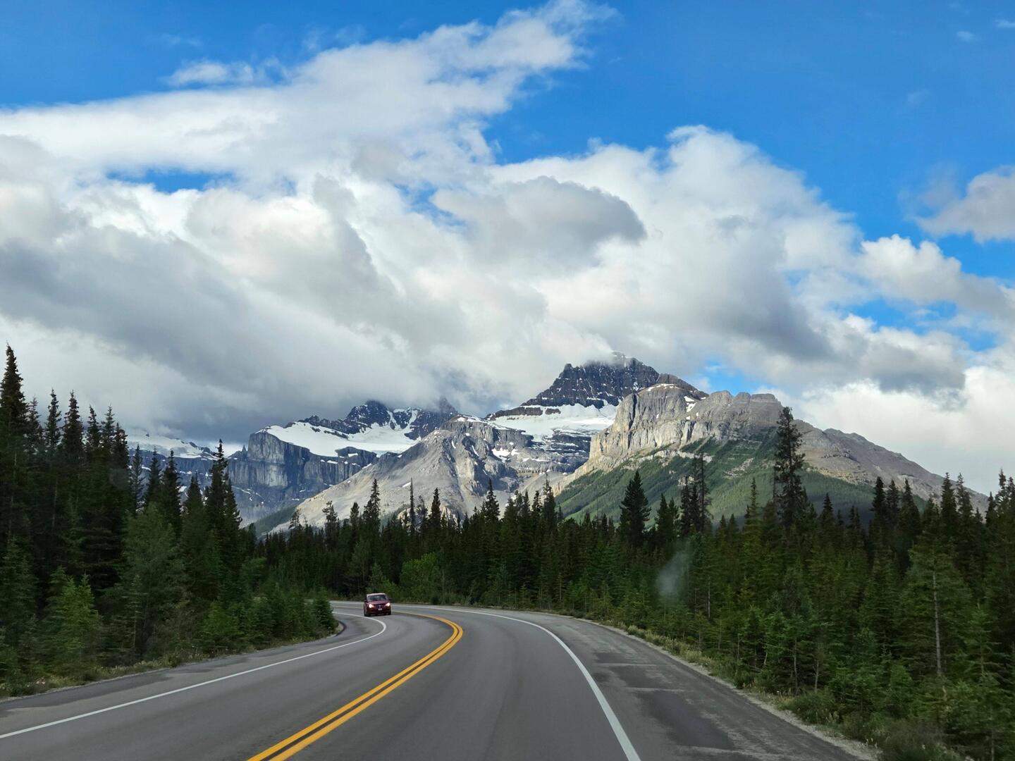Auf dem Icefield Parkway