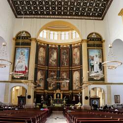 Interior of Catedrala Metropolitana.