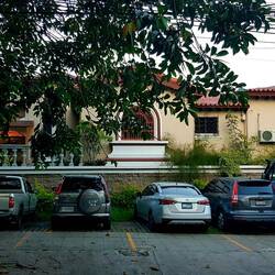 Hotel Villa Serena, central location & parking space for the van. We stayed here for four nights.