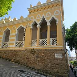 Caserne du régiment de Goa-> les portugais assuraient le maintien de l'ordre par des soldats indiens