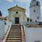 Emblème de Macao, l'église et le phare de la Guia