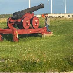 Very old cannon.