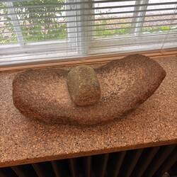 Grinding tool. Could have been in India.